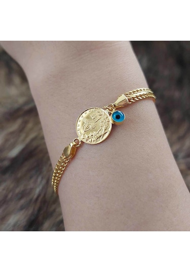 Altınbeyi Reşat Çeyrekli Bileklik Sarı Altın