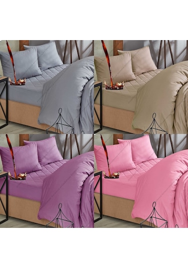 Formeya %100 Pamuk Sıvı Geçirmez Kapitone Alez Ve Nevresim Set