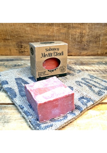 Sabuncu Mevlüt Efendi Saf Zeytinyağlı Doğal Gül Banyo Sabunu 100 G