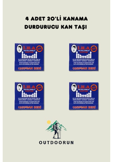 Kanama Durdurucu Kan Taşı 4 x 20'li