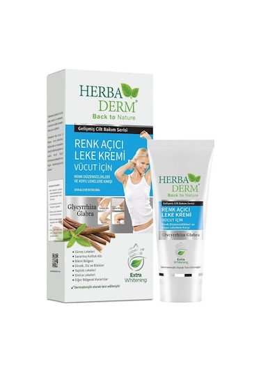 Herbaderm Vücut Beyazlatıcı Krem  60 ML