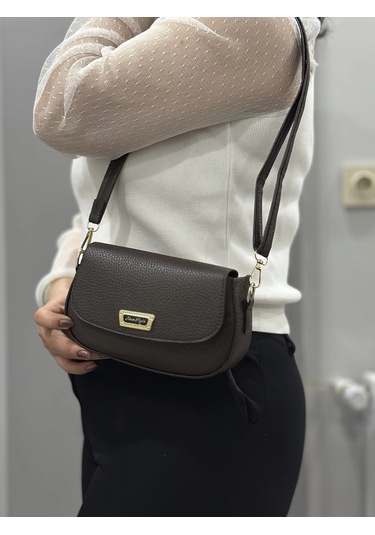 Biçomi Kahve Cilt Jessi Çanta Kahve