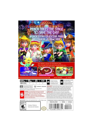 Princess Peach : Showtime Nintendo Switch Oyun