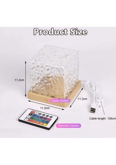 Kuzey Işıkları Lambası, Led Okyanus Dalgası Projektör Işığı