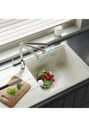 Adell Inova Mutfak Eviye Bataryası-Parlak Krom