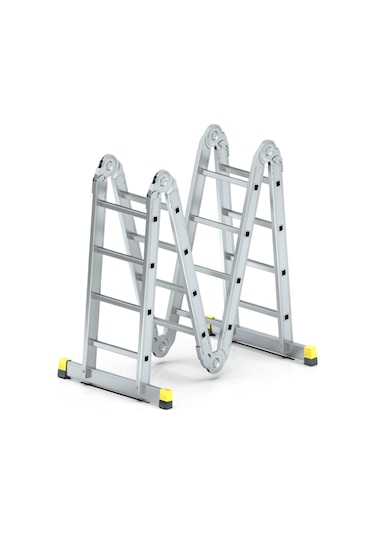 Skypratix 4x6 Fonksiyonel Aluminyum Katlanır Akrobat Merdiven