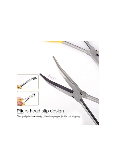 Ebitda 11 İnç 90 Bükme İğne Burunlu Pense, Multifonksiyonel El Aleti