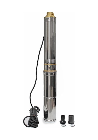 24 Volt 370 Watt Dc Solar Güneş Enerjili Fırçasız Kademeli Dalgıç Pompa 29 Mss 4 M³/h