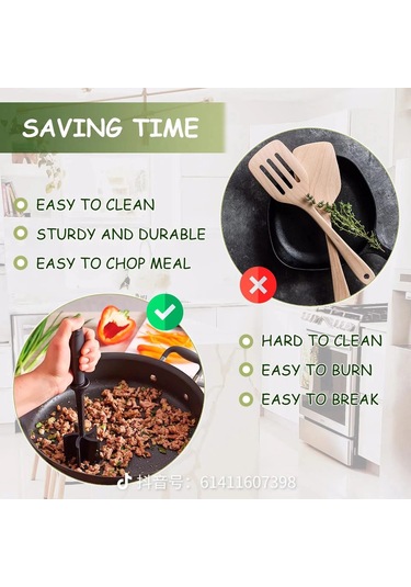 Jian Fan Elde Tutulan Et Parçalayıcısiyah Siyah