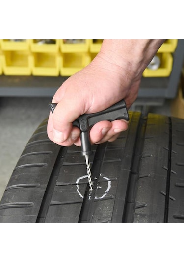 7 Parça Araba Motorsiklet Otomobil Bisiklet Lastik Tamir Kiti Set