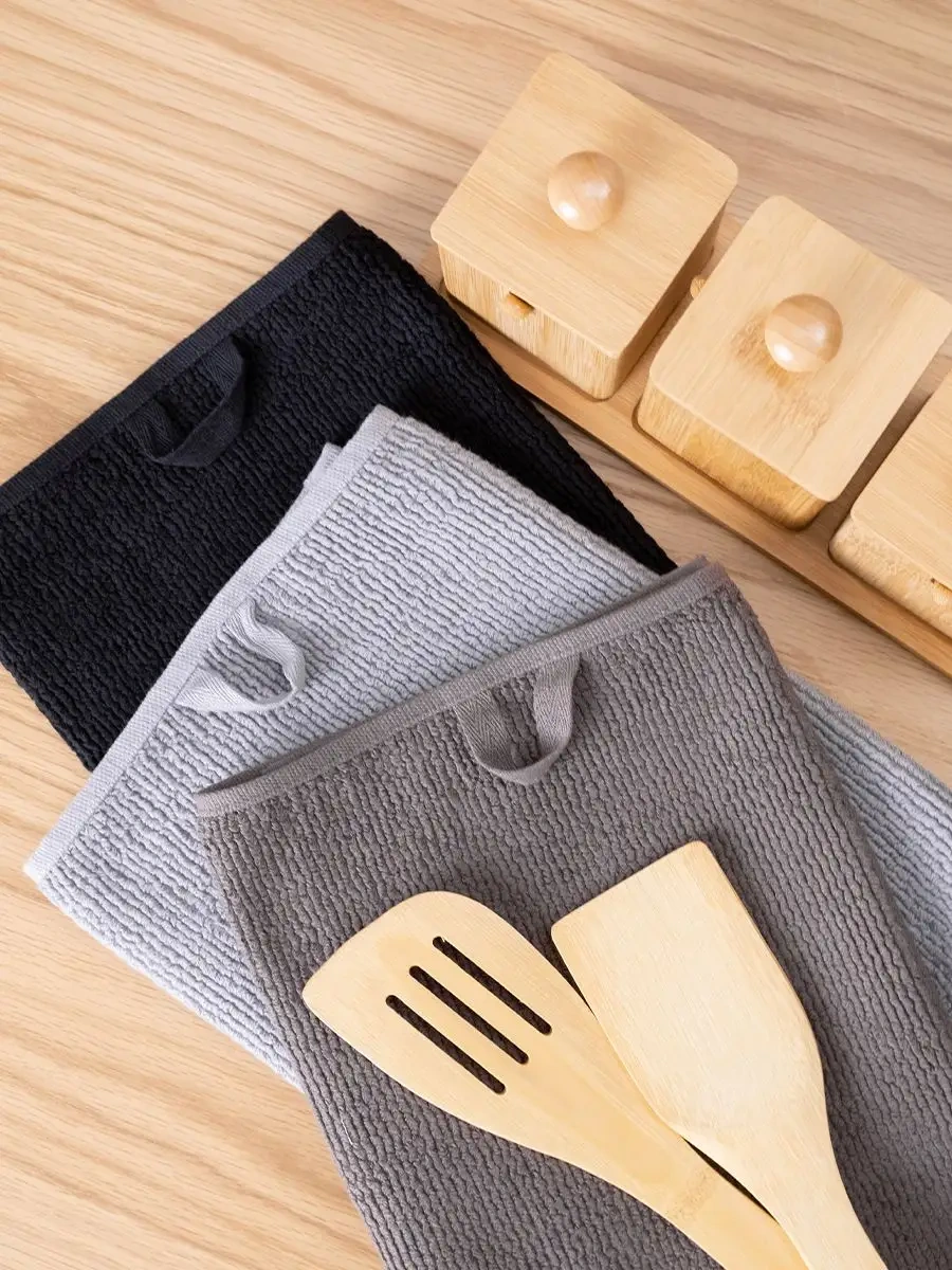 Vasilisa Çok Amaçlı Havlu - 30x60 Cm 3'lü Set 162542980 Mocha