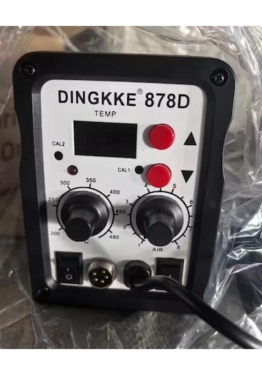 Dıngkke 878d Üfleme Lehimleme Havya İstasyonu