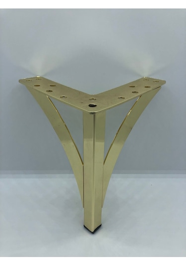 Metal, 15 12 12 Cm Gold, Koltuk,baza Mobilya Ayağı 4 Adet