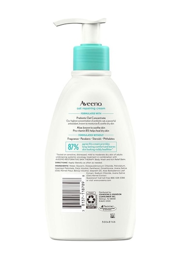 Aveeno Restorative Skin Therapy Yulaf Özlü Krem 340 G
