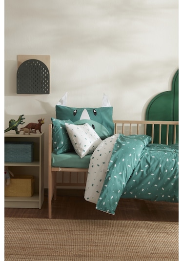 Karaca Home Marty %100 Pamuk Bebek Nevresim Takımı Yeşil