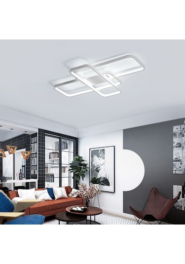 Tra30039 Eco 100X80 Cm Led Avize Plafonyer Ovalköşe Üç4Gen