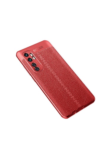 Xiaomi Mi Note 10 Lite Kilif Deri Tarzi Niss Silikon Case 406653051