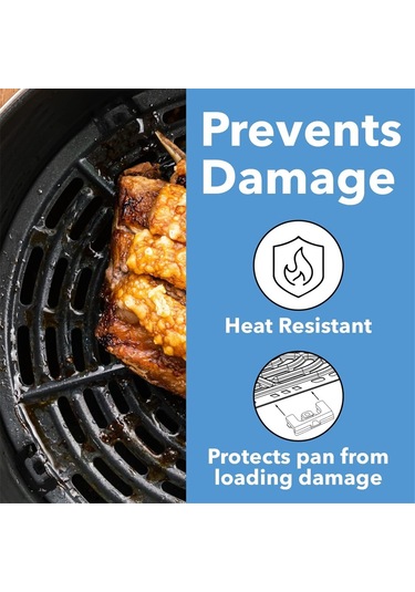 Instant Vortex 6qt Hava Fritözü Yedek Izgara Tepsisi Koruyucusu İçin Siyah