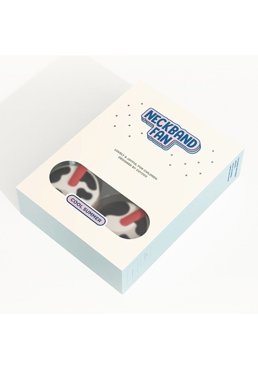 Zoyzoıı F8 Üç Hızlı Soğutma Fanı Çocuklar İçin Kanatsız Boyun Askılı Fan - Gökkuşağı Gökkuşağı