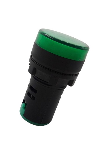 Suntek Ad16 Led Endüstriyel Sinyal Gösterge Lambası Açık Yeşil