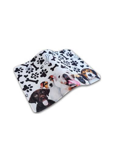 40x30cm Mouse Pad Kaymaz Kauçuk Taban Dikişli Gaming Oyuncu Dogs