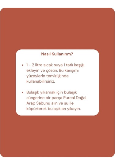 Pureal Doğal Arap Sabunu - Limon Ve Portakal Uçucu Yağlı 600 G Tekli