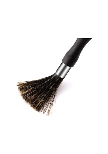 Suntek Kahve Değirmeni Makinesi Temizleme Fırçası Ahşap Saplı 20.5cm