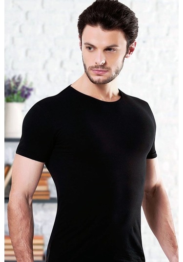 Hmd Erkek Bisiklet Yaka Lcyralı Kısa Kollu Tshirt 704-705