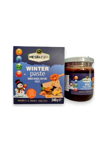 Mesiri Şifa Zencefilli Bitkisel Karışımlı Kış Macun 240 Gr