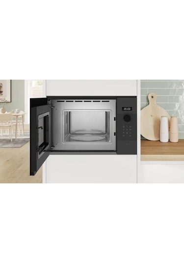 Bosch BFL524MH2 20 L Ankastre Mikrodalga Fırın Siyah