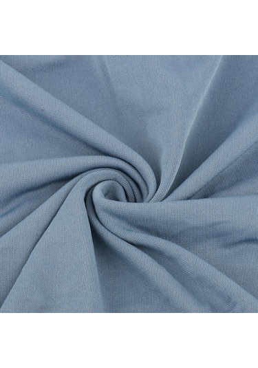 Suntek Magideal Elastik Kanepe Slipcover Düz Mobilya Mavi-2-koltuk