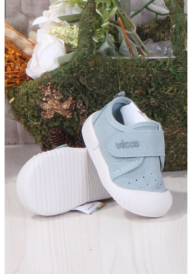 Vicco 950.e25y.224 Mavi Anka Iı Anatomik Esnek İlk Adım Ayakkabı Mavi