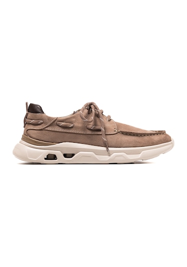 Sneaker Erkek Og-2410 John May 923-144 Gri Havlu Nbk-kahve Marsel