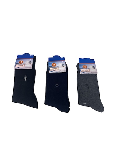 Aldano 12 Çift Havlu Çorap Yeşil