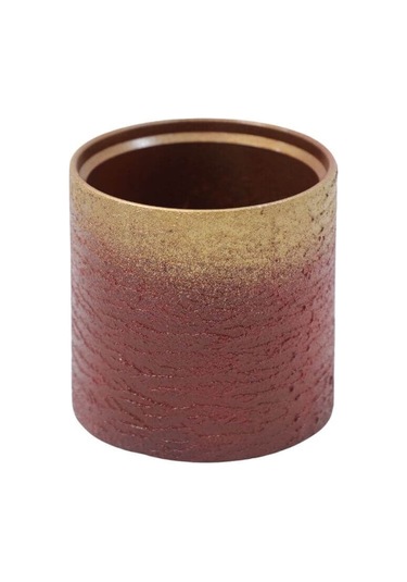 Beton Saksı Dalgalı Silindir 12,5 12 Cm 61549987
