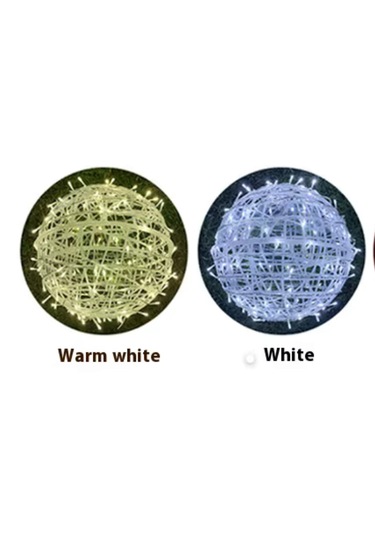 Sekizgen Led 25 Cm Sarkit Yilbaşi Küre Top Dekorati F Aydinlatma Diş Ve I Ç Mekan Uyumlu Gün Işığı