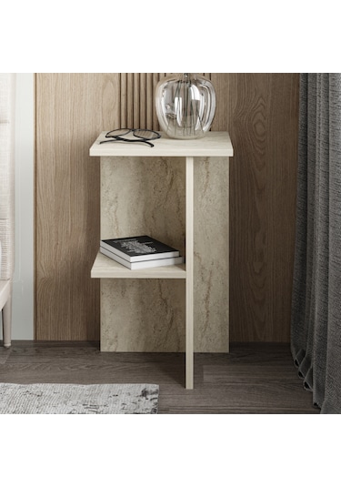 Leray Komodin, Çok Amaçlı Sehpa, Ev-ofis - Traverten