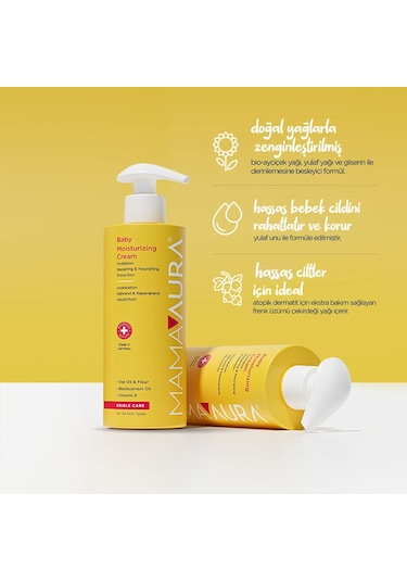 Mamaaura Baby Moisturizing Cream 200 Ml