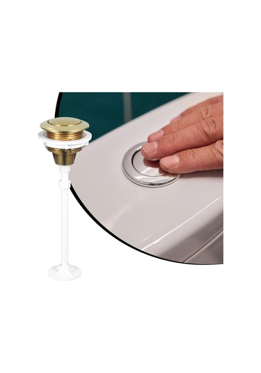 Suntek Ev, Banyo, Otel İçin 38 Mm Evrensel Kolay Kurulumlu Altın