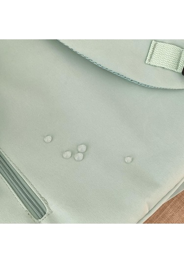 Vkemall Yeşil Nilon Çift Askılı Çanta - Büyük Hacimli Ve Çok Bölmeli, Rastgele Aksesuar Dahil