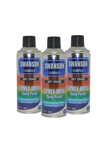 Sprey Boya ( Mat Siyah - 250ml - 3 Adet )