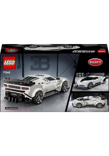 LEGO® Speed Champions Bugatti Centodieci Hiper Spor Araba 77240 - 9 Yaş ve Üzeri Çocuklar için Yarış Arabası Oyuncak Yapım Seti (291P)