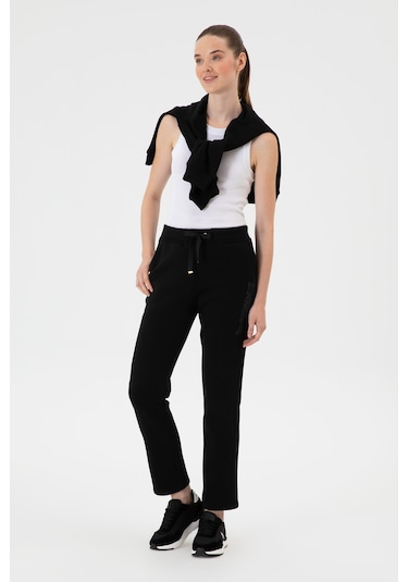 U.s. Polo Assn. Kadın Siyah Eşofman Altı 50313583-vr046 Siyah