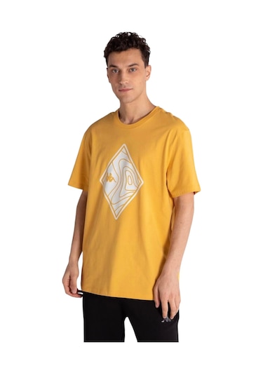 Kappa Erkek Nigraph Regular Fit Tişört Sari