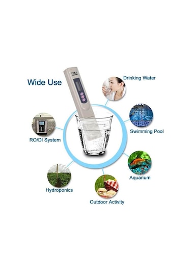 Tds Metre Su Kalitesi Akvaryum Su Saflığı Sertliği Ölçme Aleti N11.56