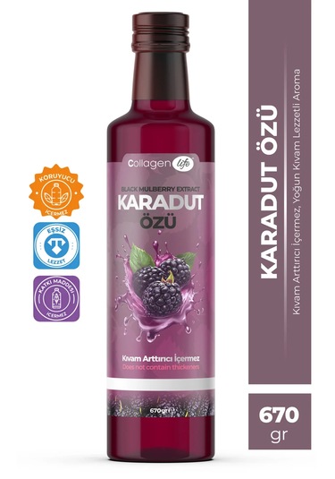 Collagen Life Karadut Özü 670 G