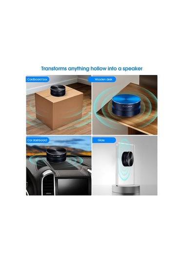 Trendooze Taşınabilir Mobi Mini Kablosuz Hoparlör Hallow Dura Bluetooth Qa