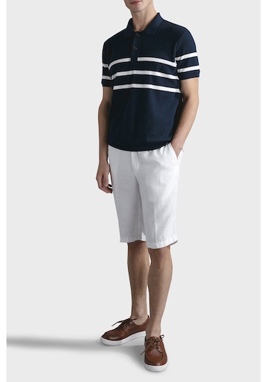 Paul & Shark Erkek Polo Yaka T Shirt 24411625 201 Lacivert Lacivert