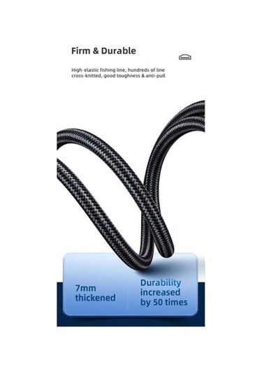 Usams Sj529 Hdmı To Hdmı 2.0 Kablo 4k Hd Örgü Altın Uç Siyah 3mt