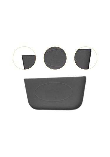 Homyl Tencere Kulp Kapağı Potholders Wok Ev Tava Için Yalıtım Gri